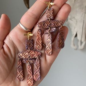 RADIANT - Handmade Polymer Clay Earrings